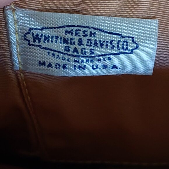 Whiting & Davis Vintage Gold Mesh Special Occasion Clutch Purse - Picture 9 of 16